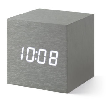 Alum Cube Clock